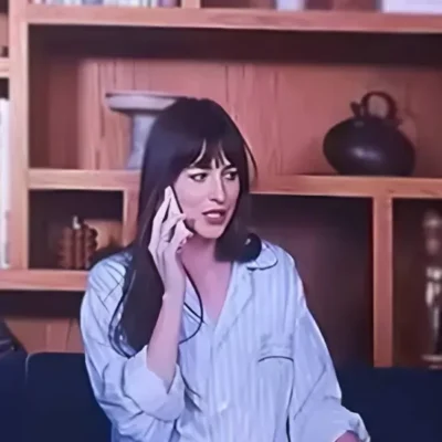 Materialists Dakota Johnson Striped Shirt