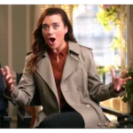 NCIS Tony And Ziva 2025 Ziva Trench Coat