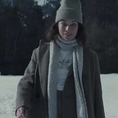 Nine Perfect Strangers Annie Murphy Gray Coat