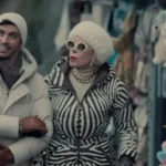 Nine Perfect Strangers Christine Baranski Zebra Ski Coat