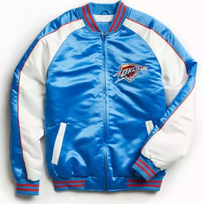Oklahoma City Thunder 2025 Bomber Souvenir Jacket