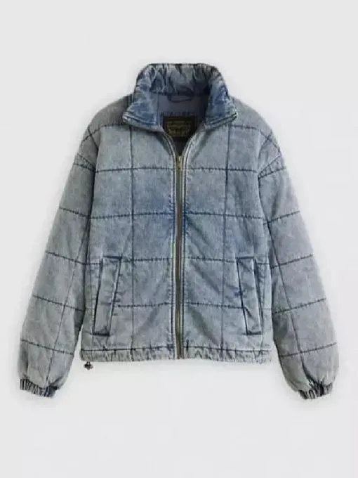 Resident Alien S04 Gracelyn Awad Rinke Ice Blue Jacket