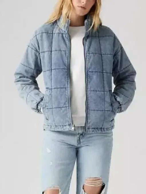 Resident Alien S04 Gracelyn Awad Rinke Quilted Jacket