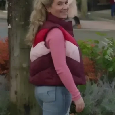 Resident Alien S04 Jenna Lamia Quilted Puffer Vest