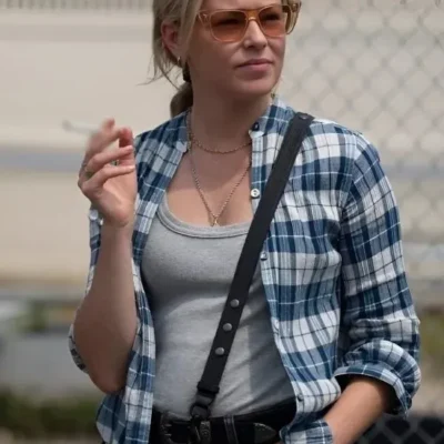 The Better Sister Elizabeth Banks Plaid Shirt