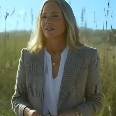 The Waterfront Maria Bello Blazer