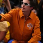 Timothee Chalamet Knicks Game Six Jacket