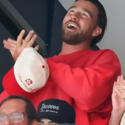 Travis Kelce Stanley Cup Final Red Sweatshirt