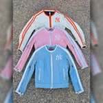 Vintage Cropped NY Leather Jacket