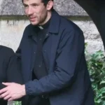 Wake Up Dead Man Josh O’Connor Black Jacket