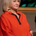 Yes Chef S01 Martha Stewart Orange Pullover Top