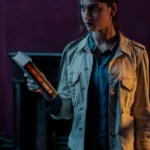 The Sandman Amita Suman Beige Cotton Jacket