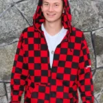Bajan Canadian Checkered Hoodie