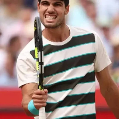 CarlosAlcaraz2025QueensClubFinalT-Shirt