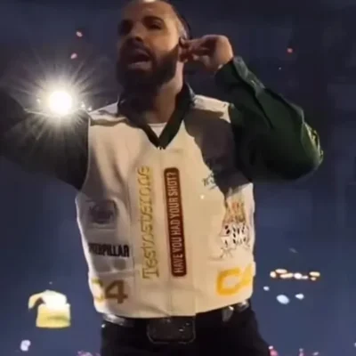 Drake Wireless Festival 2025 White Vest