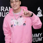 El Malilla Spotlight 2025 Pink Hoodie