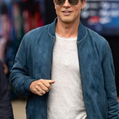 F1 The Movie 2025 Brad Pitt Bomber Jacket