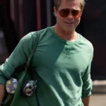 F1 The Movie Brad Pitt Green Sweatshirt