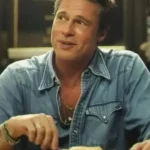 F1 The Movie Brad Pitt Western Denim Shirt