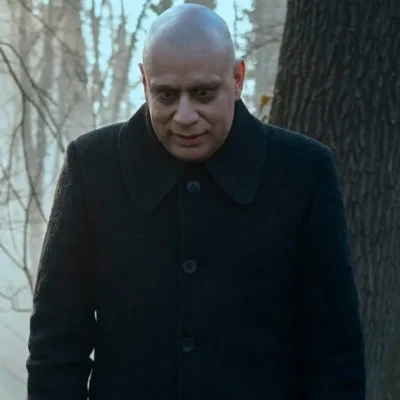 Fred Armisen Black Coat