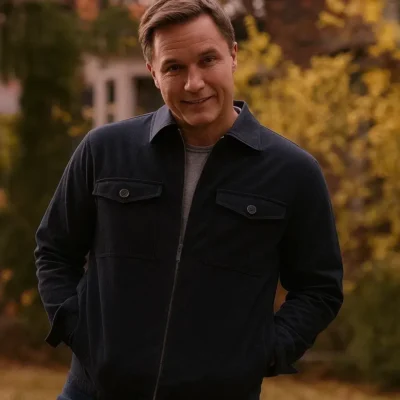 Ginny & Georgia Scott Porter Black Jacket