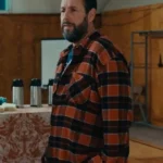 Happy Gilmore 2 Adam Sandler Orange Plaid Shirt