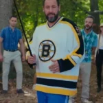 Happy Gilmore 2 Adam Sandler White Blank Boston Jersey