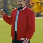 Happy Gilmore 2 Bad Bunny Red Letterman Jacket