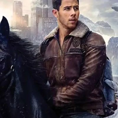 Jumanji The Next Level Alex Flight Leather Jacket