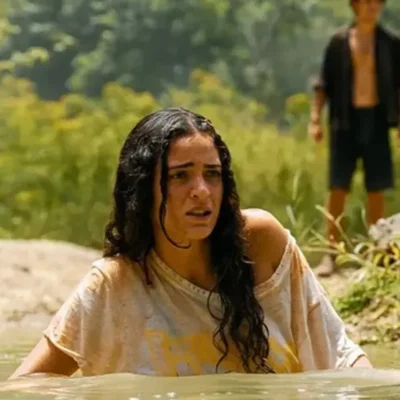 Jurassic World Rebirth Luna Blaise White Shirt