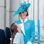 Kate Middleton Princess Aquamarine Coat