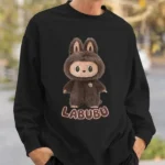 Labubu The Monster Black Sweatshirt