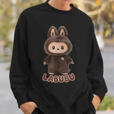Labubu The Black Sweatshirt