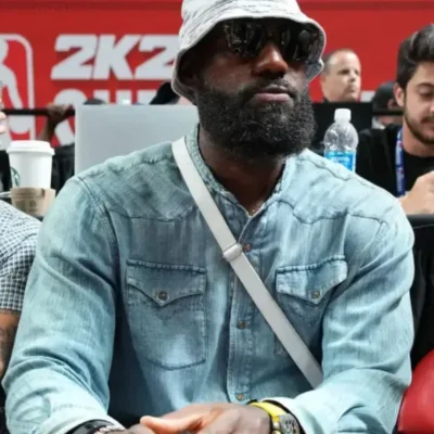 LeBron James 2025 Summer League Denim Shirt