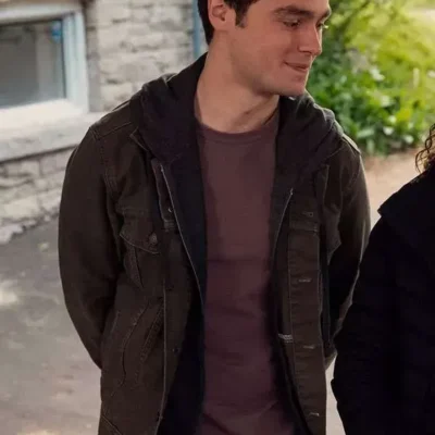 Marcus Baker Ginny & Georgia S03 Brown Jacket