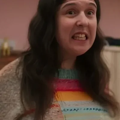 Pushers S01 Rosie Jones Rainbow Multicolored Sweater