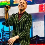 Ricky Wilson Alexandra Palace Park Striped Blazer