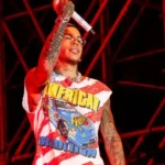 Sfera Ebbasta AMERICAN TRADITION Graphics T-shirt