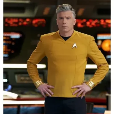 Star Trek Strange New Worlds Yellow Shirt