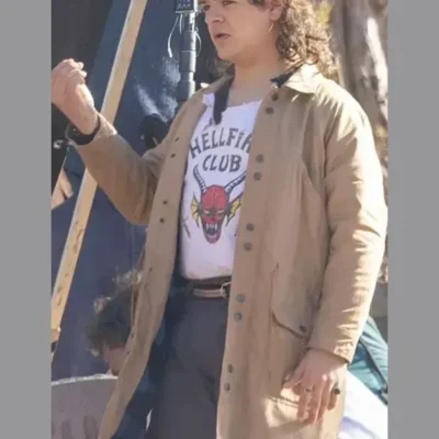 Stranger Things S05 Dustin Brown Jacket