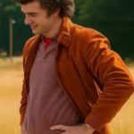 Stranger Things S05 Joe Keery Brown Jacket