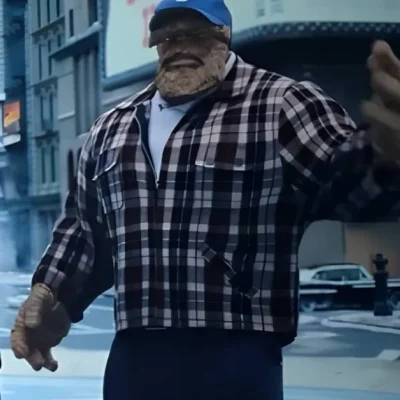 The Fantastic Four First Steps Ben Grimm Plaid Jacket