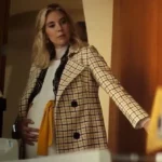 The Fantastic Four First Steps Vanessa Kirby Plaid Coat