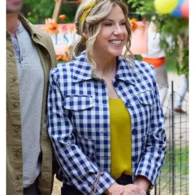 The Heiress And The Handyman Jodie Sweetin Checkered Jacket