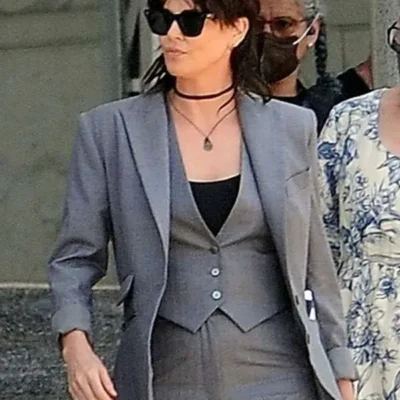 The Old Guard 2 Charlize Theron Gray Blazer