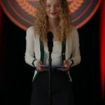 The Stranger in My Home Amiah Miller White Cardigan