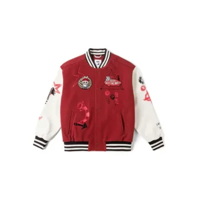 Vans the Monsters Labubu Varsity Jacket
