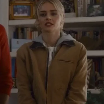 Eenie Meanie Samara Weaving Brown Jacket