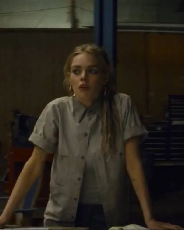 Eenie Meanie Samara Weaving Grey Shirt 2025