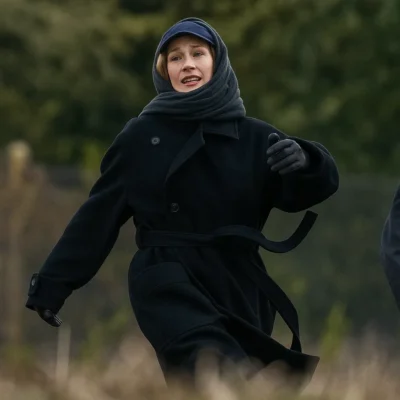 Eva Stratt Black Coat